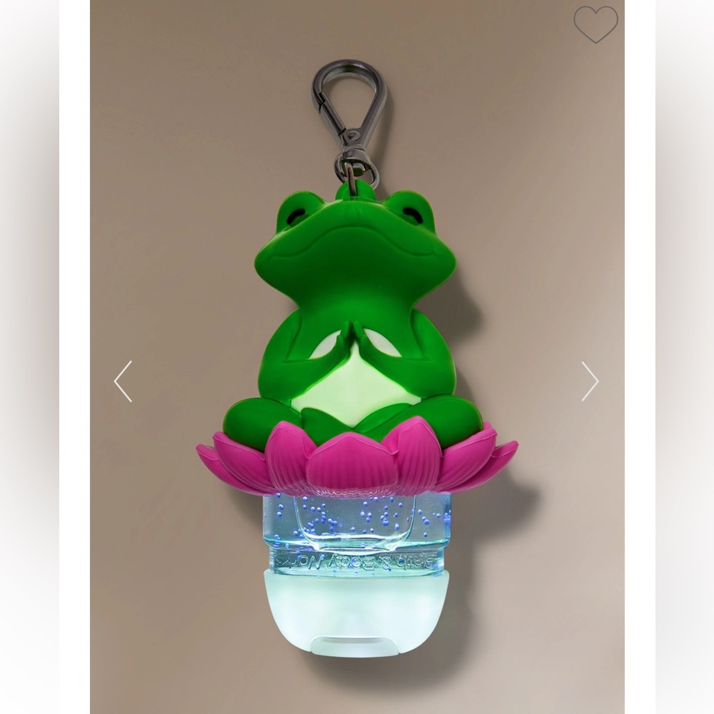 Bath & Body Works Light-Up Yoga Frog PocketBac Holder